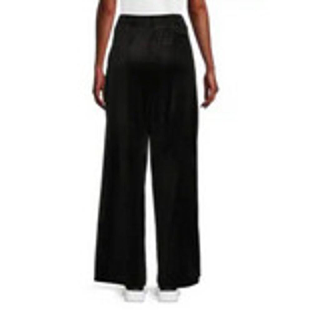 Calvin Klein Black Velour Pants